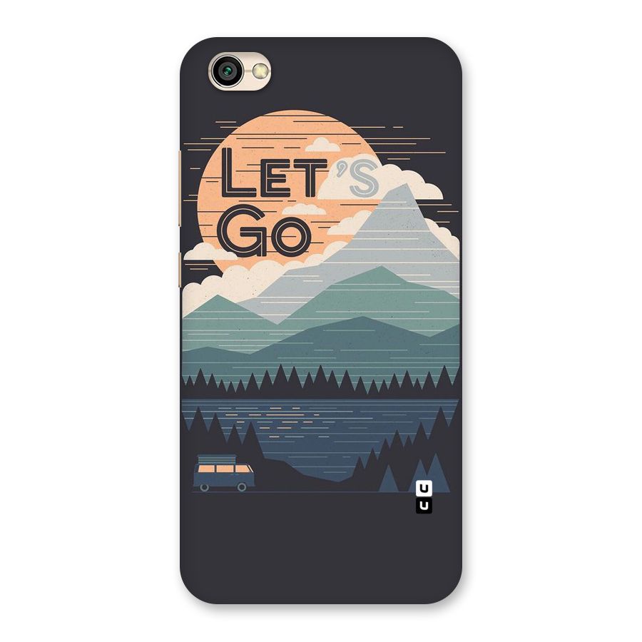 Abstract Travel Back Case for Redmi Y1 Lite