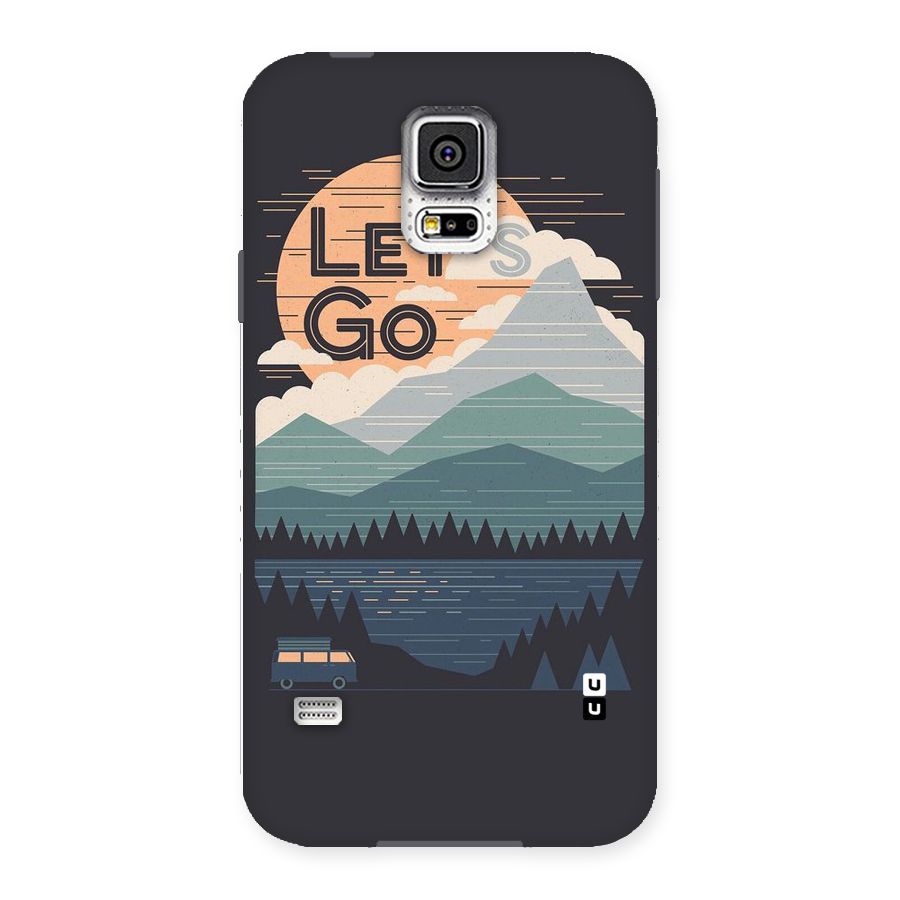 Abstract Travel Back Case for Samsung Galaxy S5
