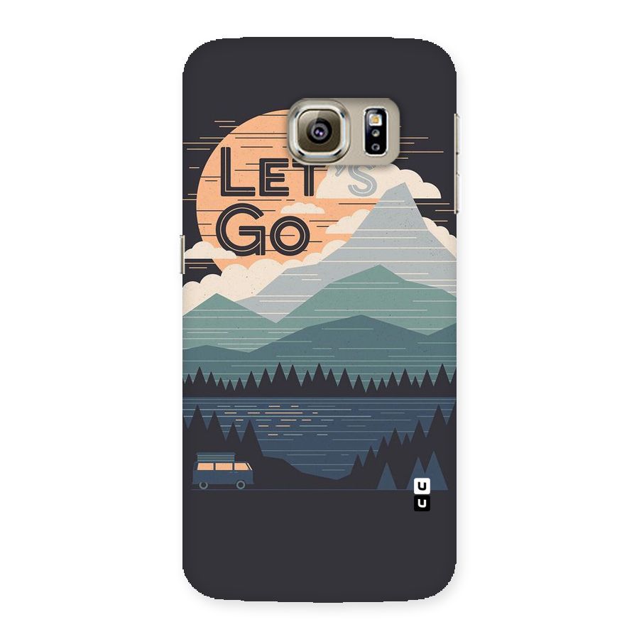 Abstract Travel Back Case for Samsung Galaxy S6 Edge