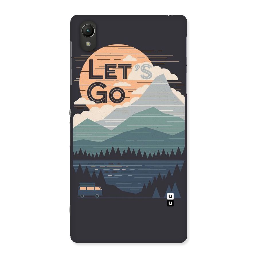 Abstract Travel Back Case for Sony Xperia Z2