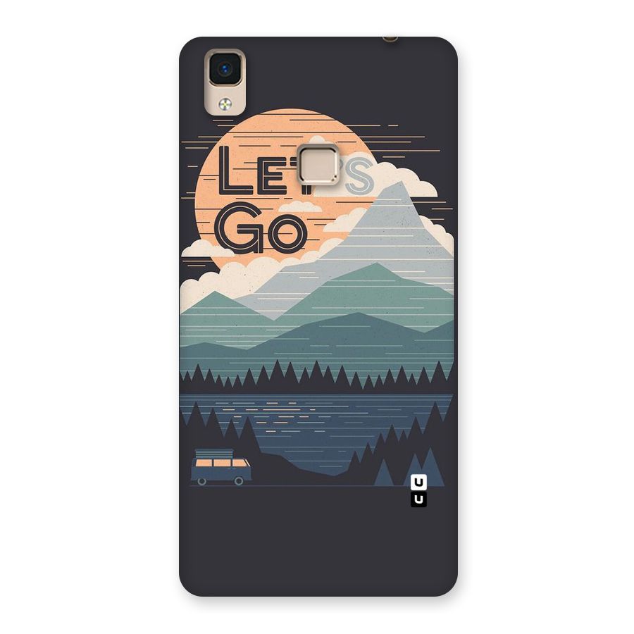 Abstract Travel Back Case for V3 Max