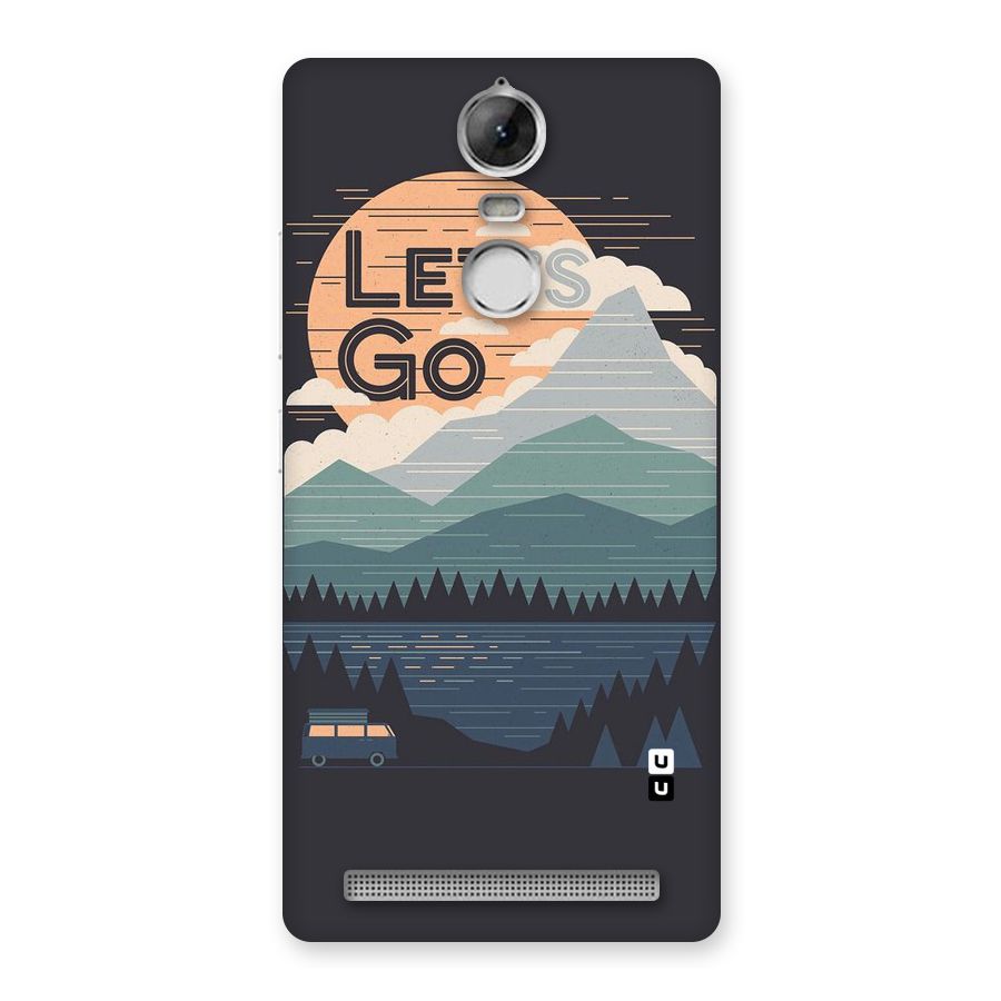 Abstract Travel Back Case for Vibe K5 Note