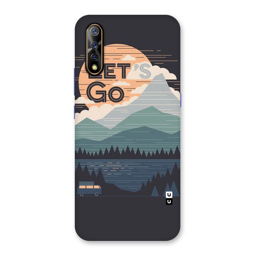 Abstract Travel Back Case for Vivo S1