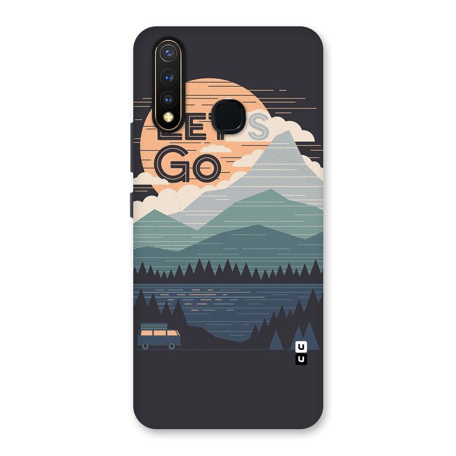 Abstract Travel Back Case for Vivo U20