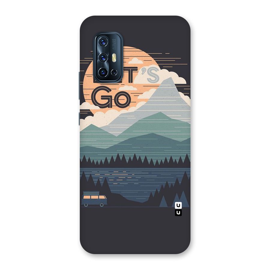 Abstract Travel Back Case for Vivo V17