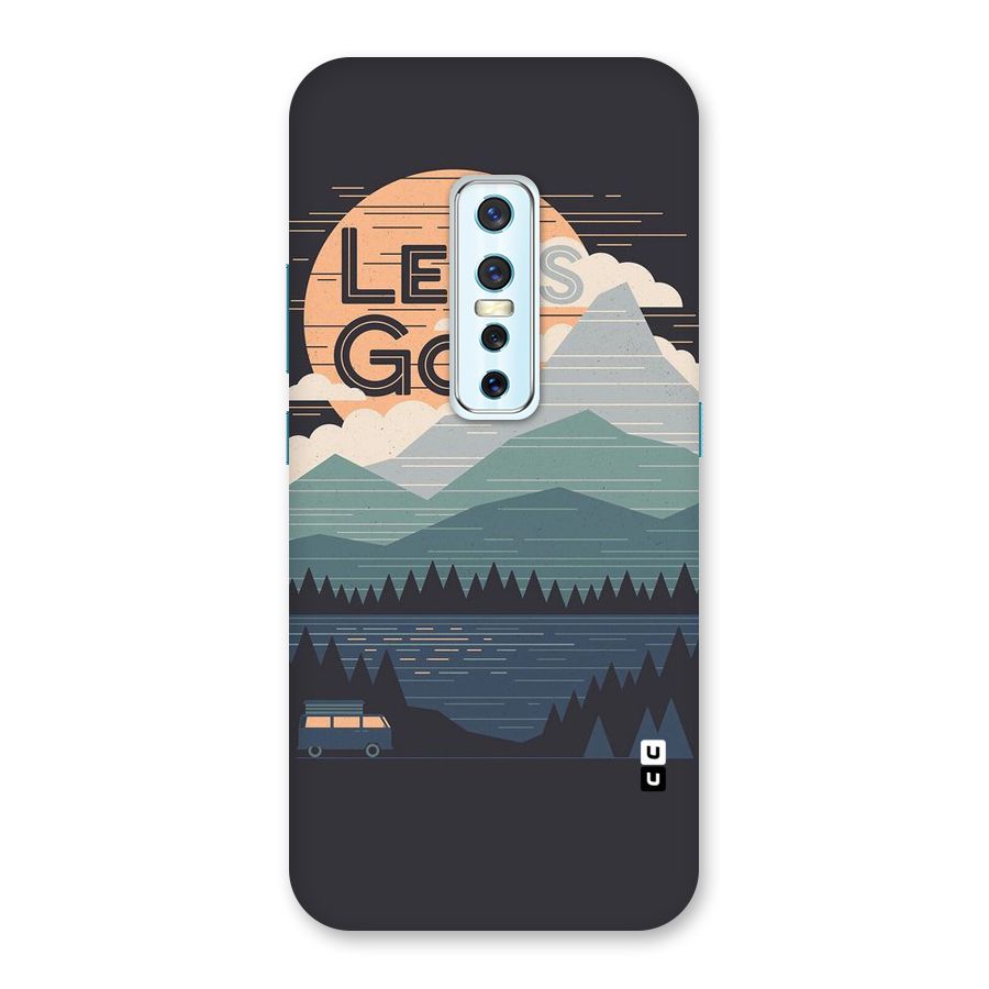 Abstract Travel Back Case for Vivo V17 Pro