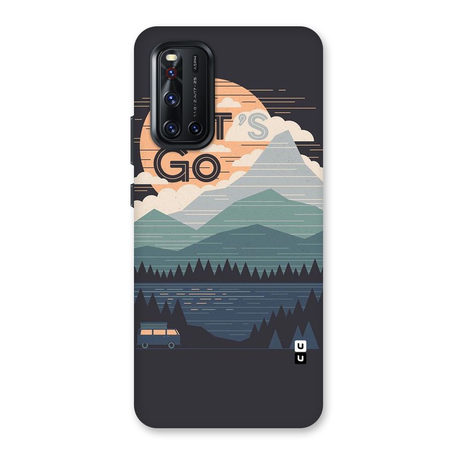 Abstract Travel Back Case for Vivo V19