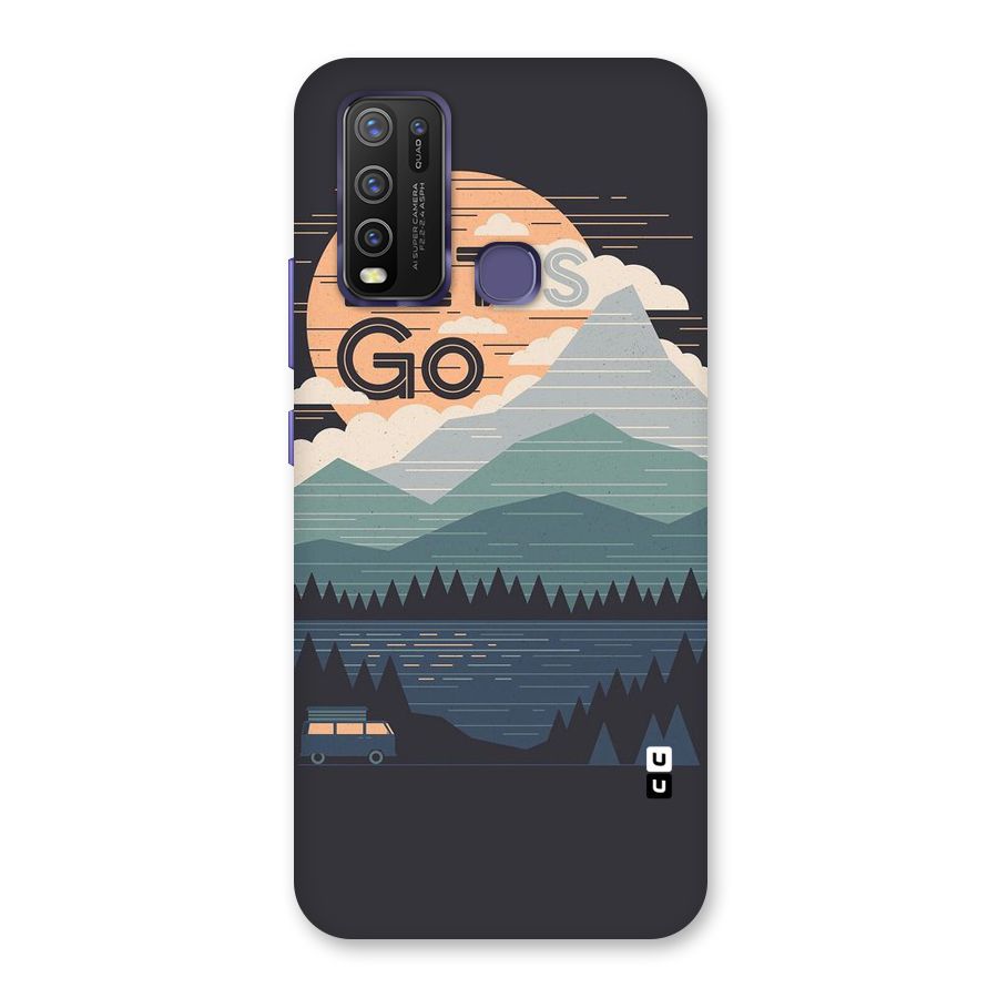 Abstract Travel Back Case for Vivo Y30
