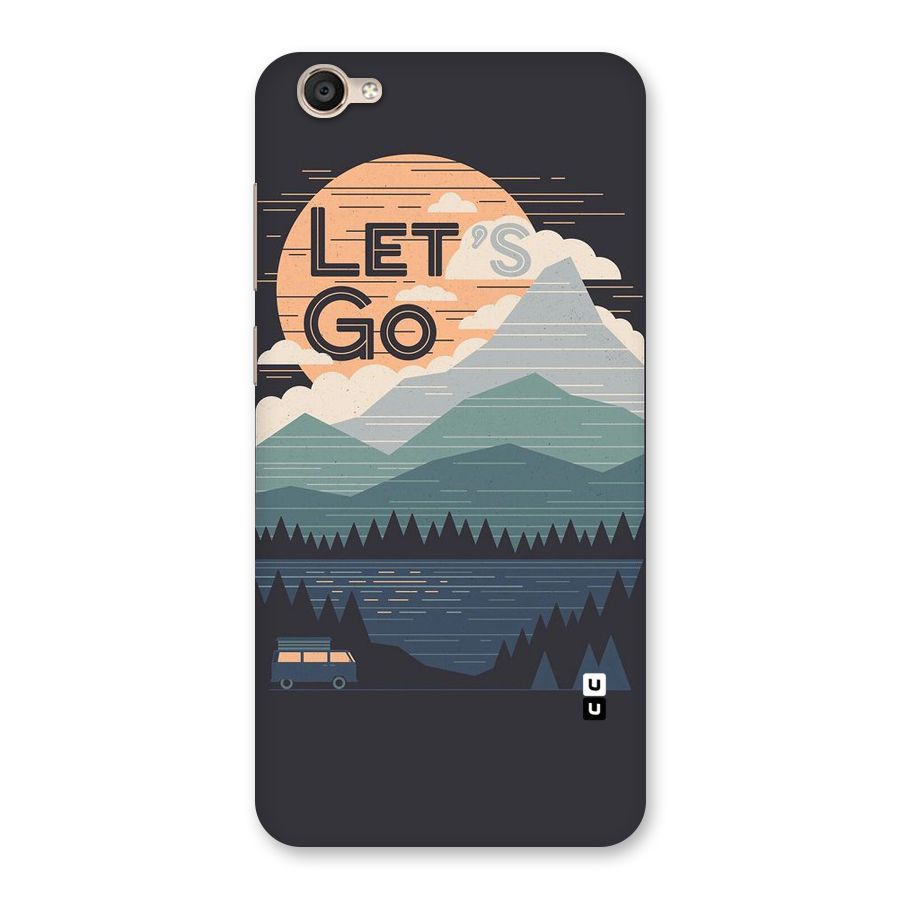 Abstract Travel Back Case for Vivo Y55s