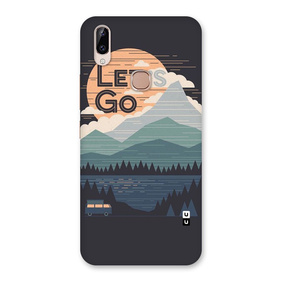 Abstract Travel Back Case for Vivo Y83 Pro