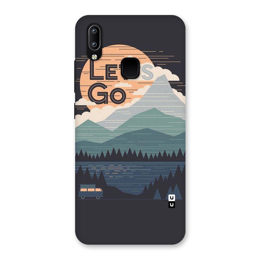 Abstract Travel Back Case for Vivo Y93