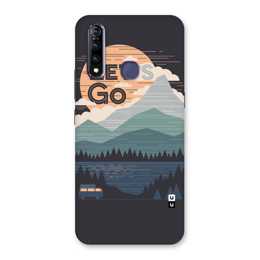 Abstract Travel Back Case for Vivo Z1 Pro