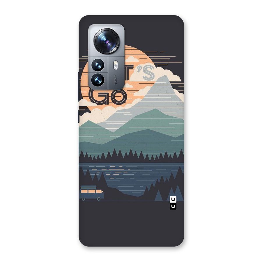 Abstract Travel Back Case for Xiaomi 12 Pro