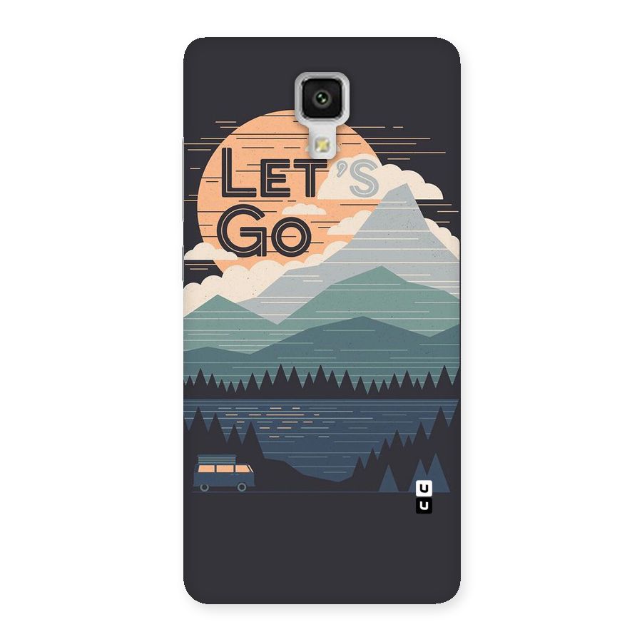 Abstract Travel Back Case for Xiaomi Mi 4