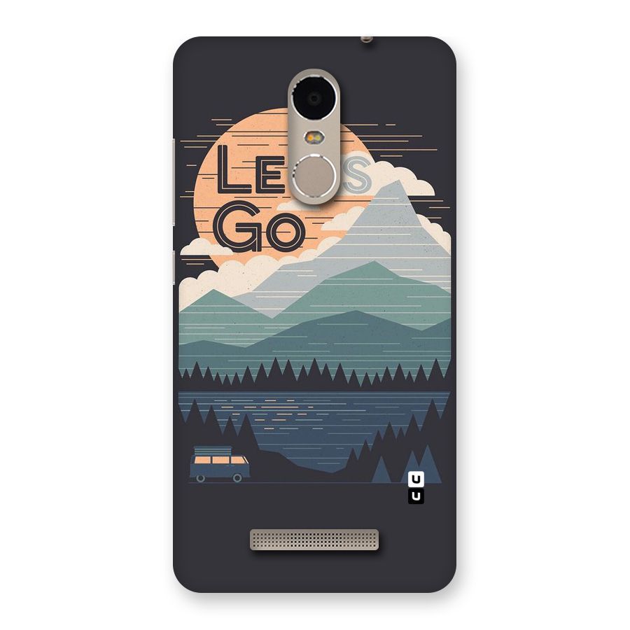 Abstract Travel Back Case for Xiaomi Redmi Note 3