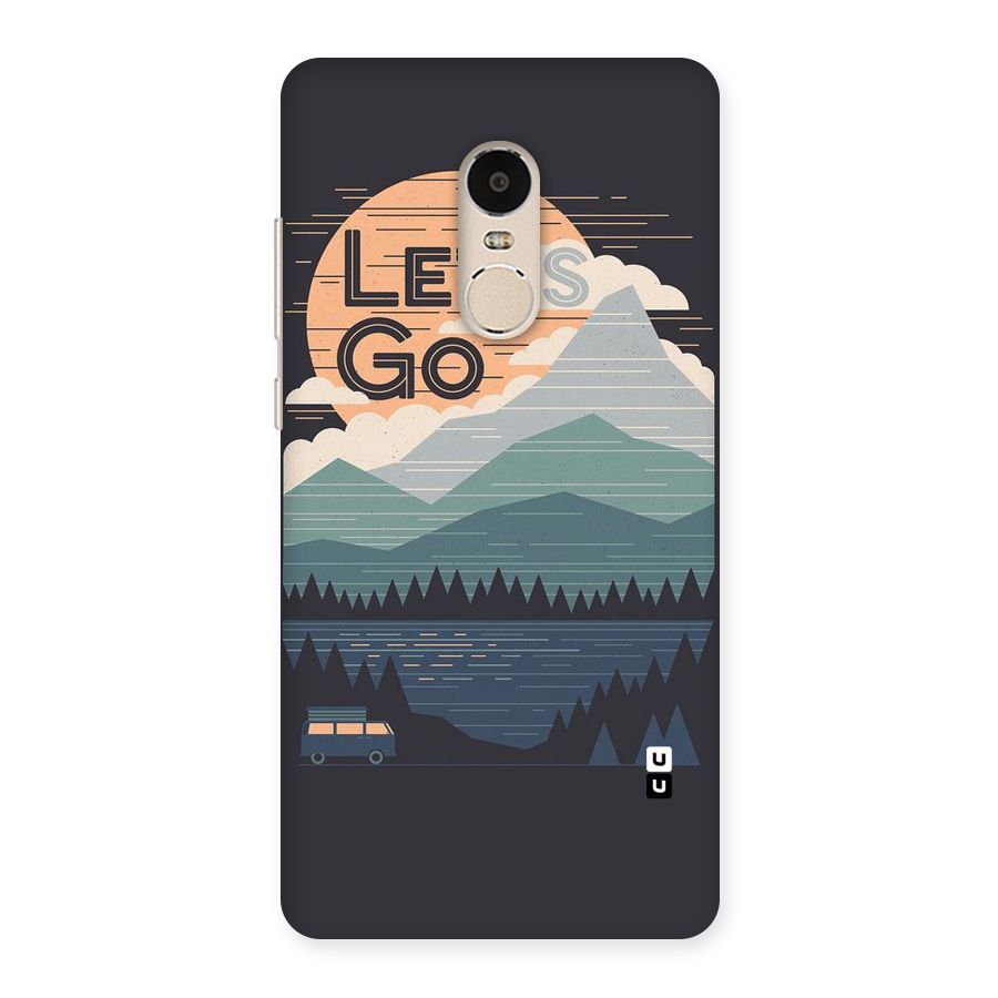 Abstract Travel Back Case for Xiaomi Redmi Note 4