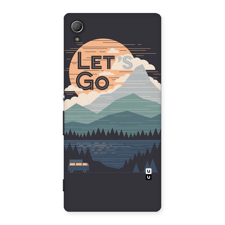 Abstract Travel Back Case for Xperia Z4