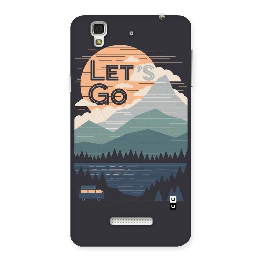 Abstract Travel Back Case for YU Yureka Plus