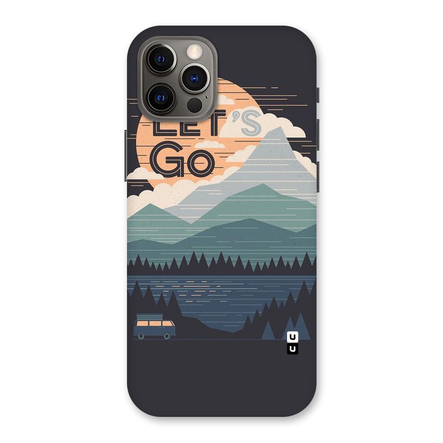 Abstract Travel Back Case for iPhone 12 Pro