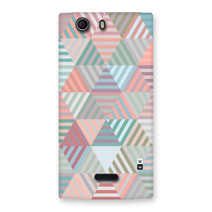 Abstract Triangle Lines Back Case for Canvas Nitro 2 E311