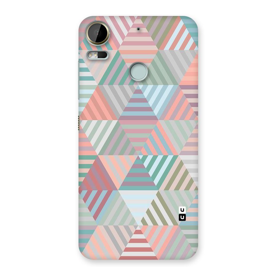 Abstract Triangle Lines Back Case for Desire 10 Pro