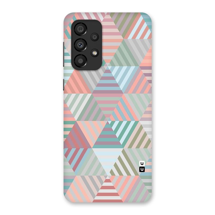 Abstract Triangle Lines Back Case for Galaxy A33 5G