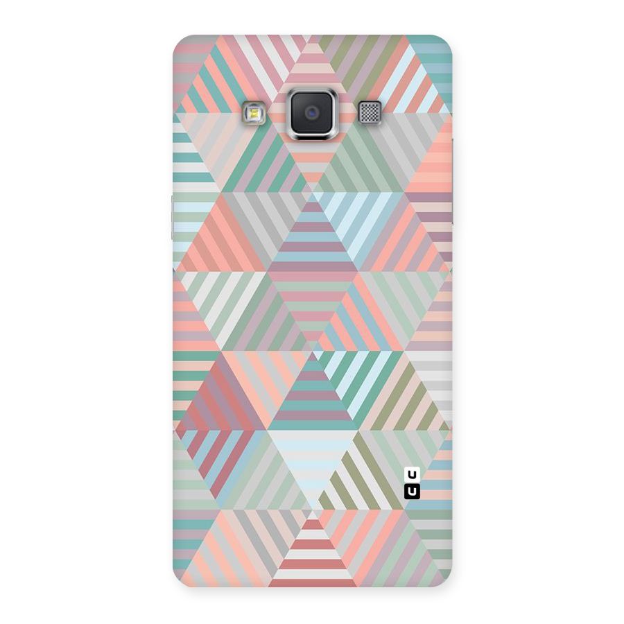 Abstract Triangle Lines Back Case for Galaxy Grand 3