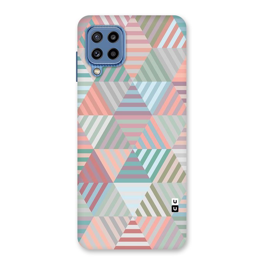 Abstract Triangle Lines Back Case for Galaxy M32