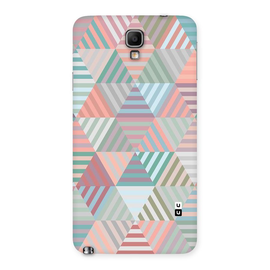 Abstract Triangle Lines Back Case for Galaxy Note 3 Neo