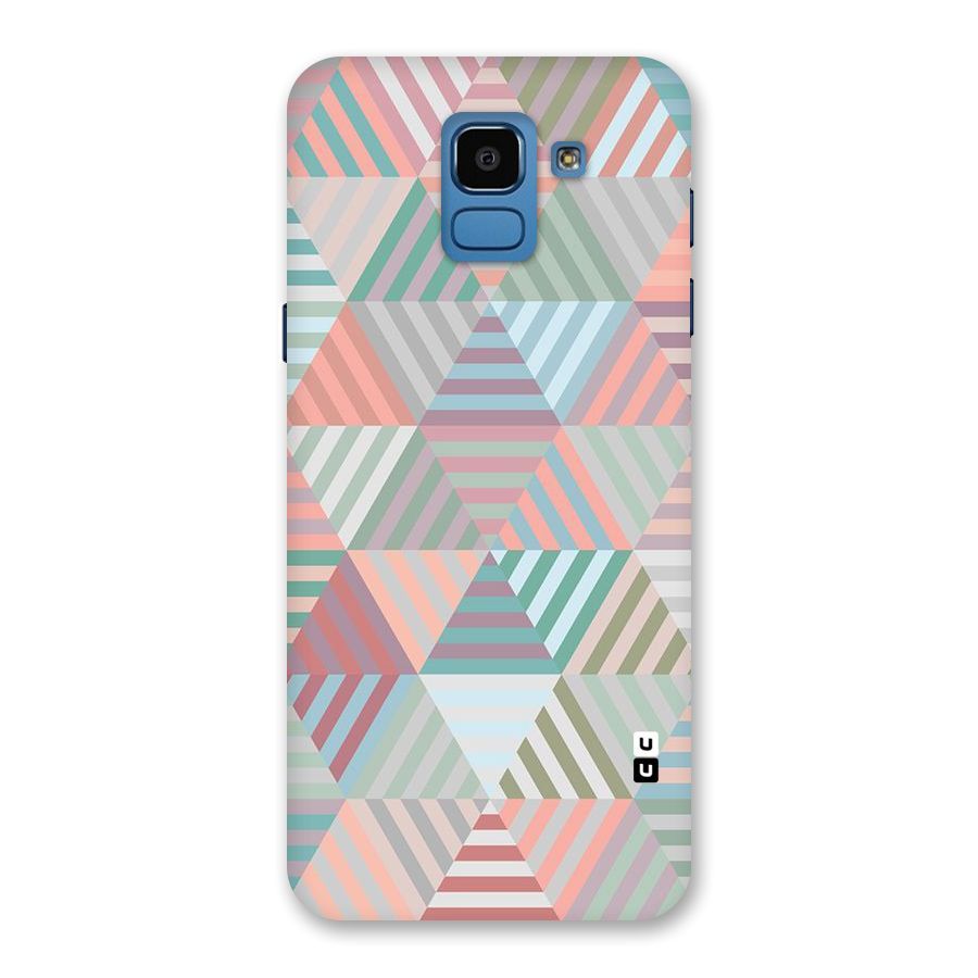 Abstract Triangle Lines Back Case for Galaxy On6
