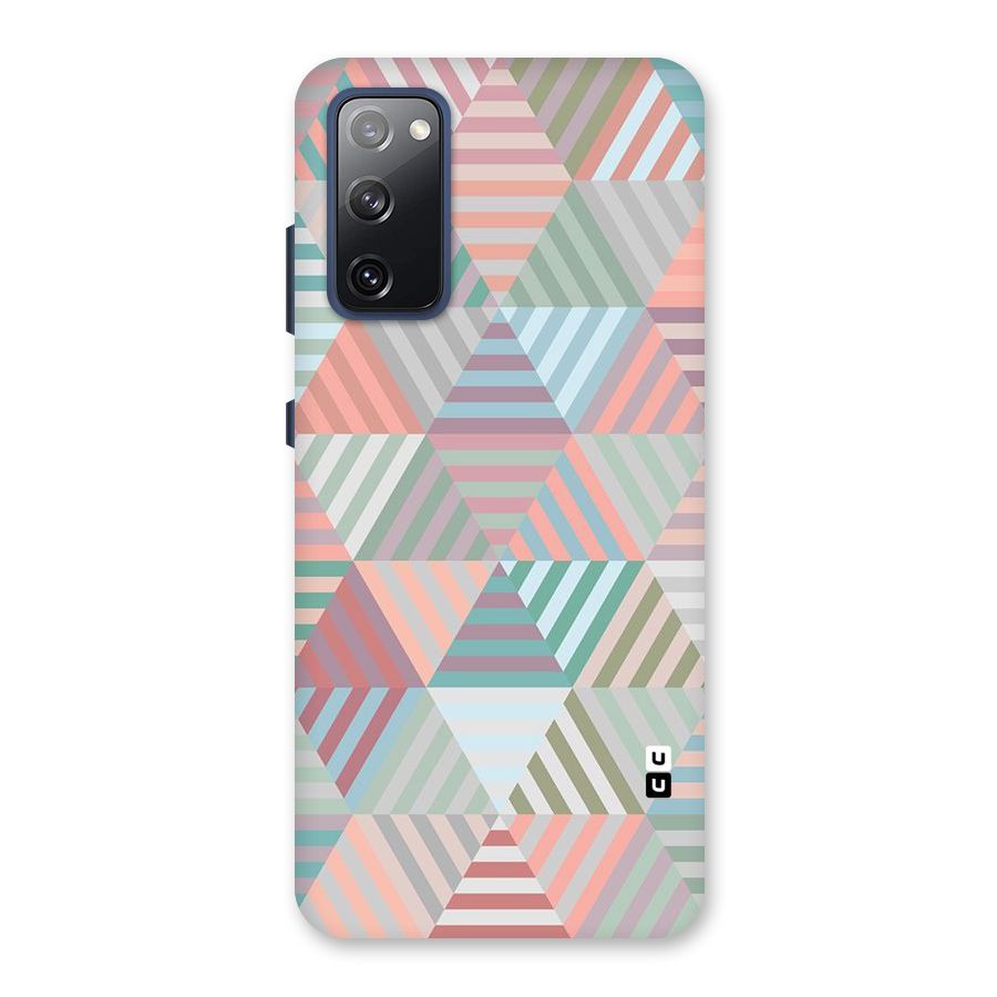 Abstract Triangle Lines Back Case for Galaxy S20 FE
