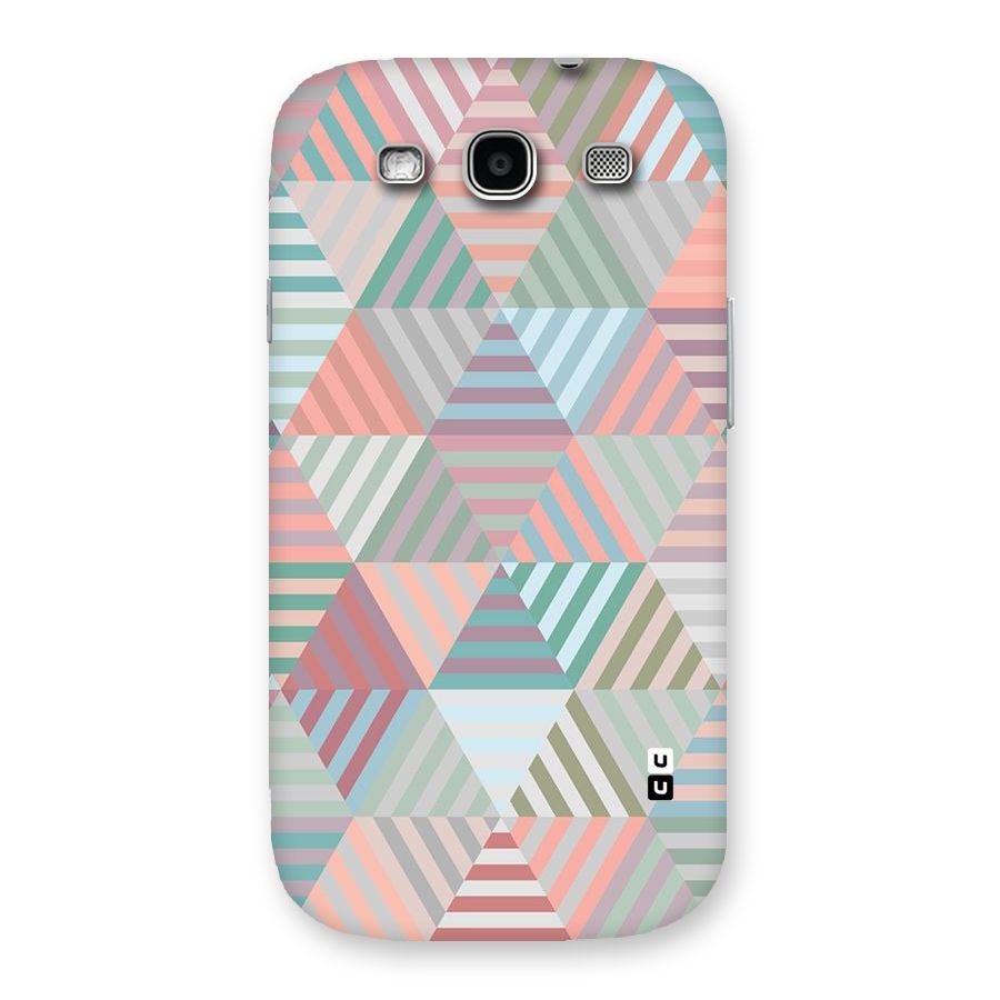 Abstract Triangle Lines Back Case for Galaxy S3