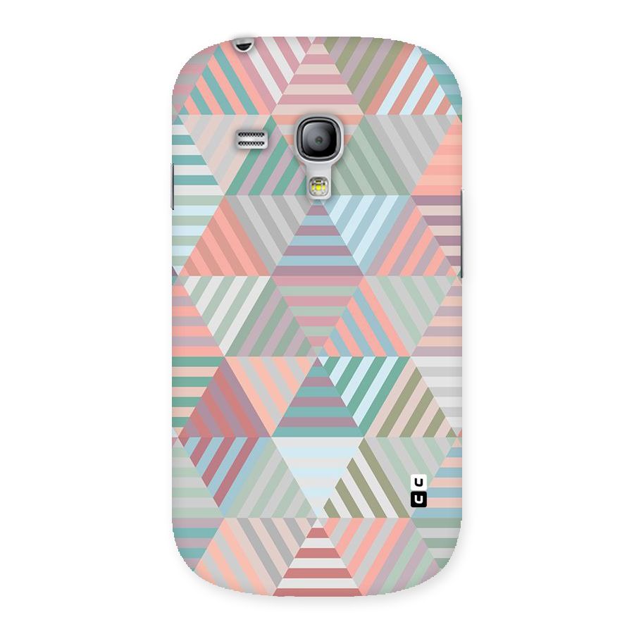 Abstract Triangle Lines Back Case for Galaxy S3 Mini