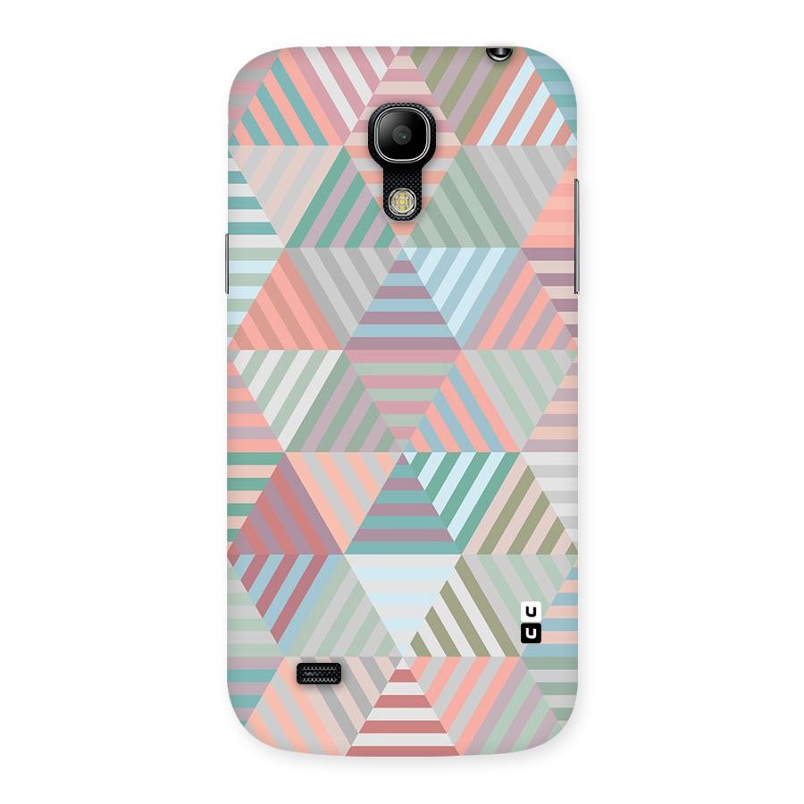 Abstract Triangle Lines Back Case for Galaxy S4 Mini
