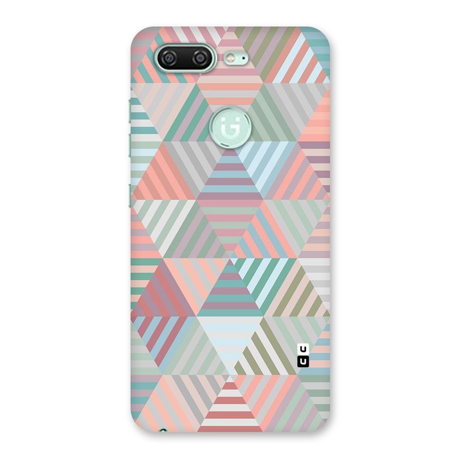 Abstract Triangle Lines Back Case for Gionee S10