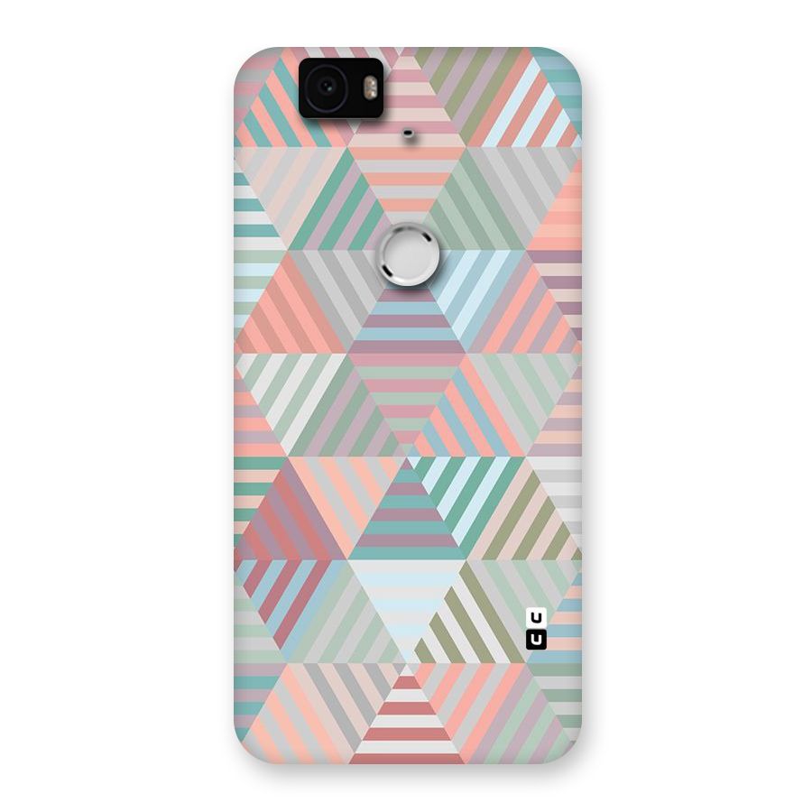 Abstract Triangle Lines Back Case for Google Nexus-6P
