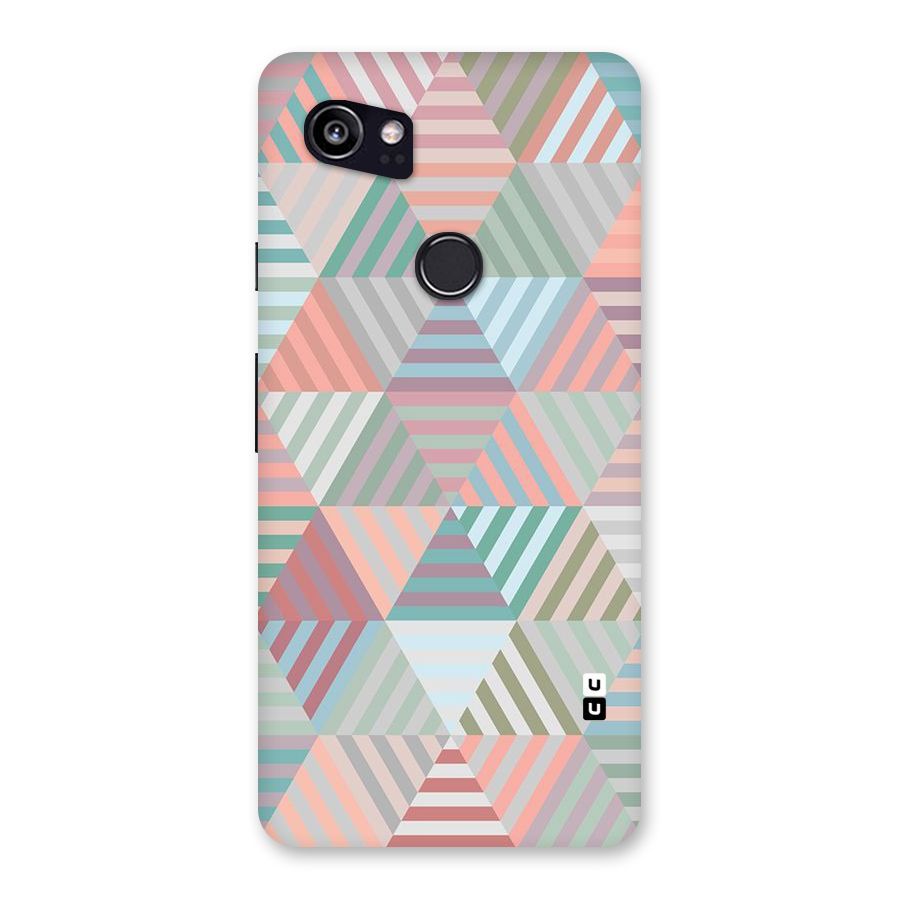 Abstract Triangle Lines Back Case for Google Pixel 2 XL