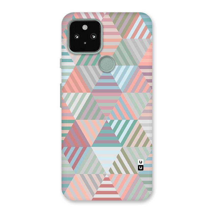 Abstract Triangle Lines Back Case for Google Pixel 5