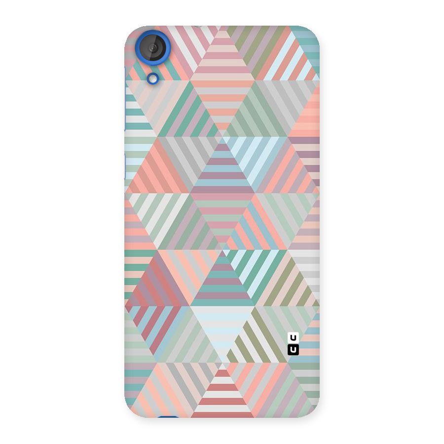 Abstract Triangle Lines Back Case for HTC Desire 820s