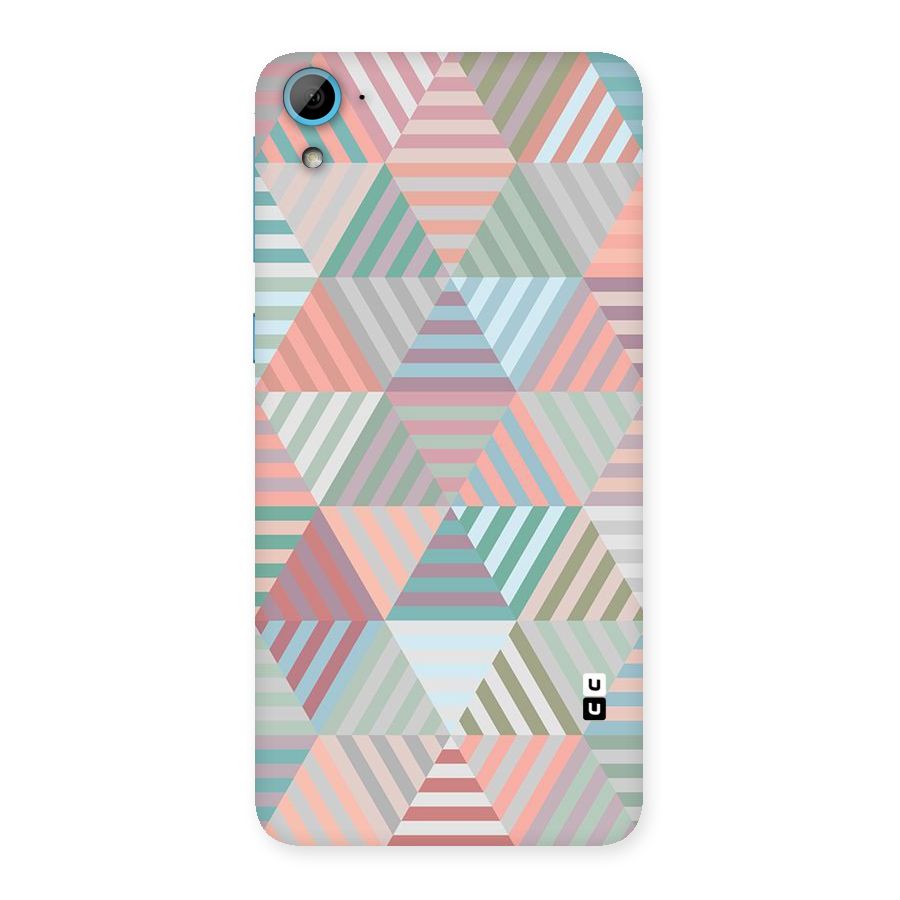 Abstract Triangle Lines Back Case for HTC Desire 826