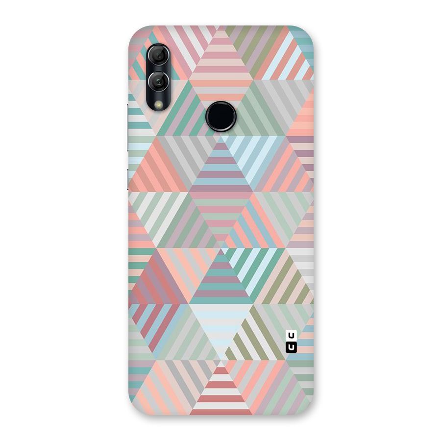 Abstract Triangle Lines Back Case for Honor 10 Lite