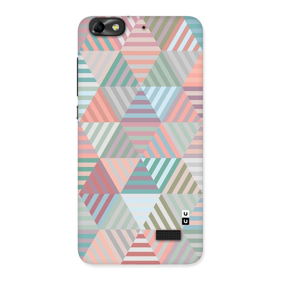 Abstract Triangle Lines Back Case for Honor 4C
