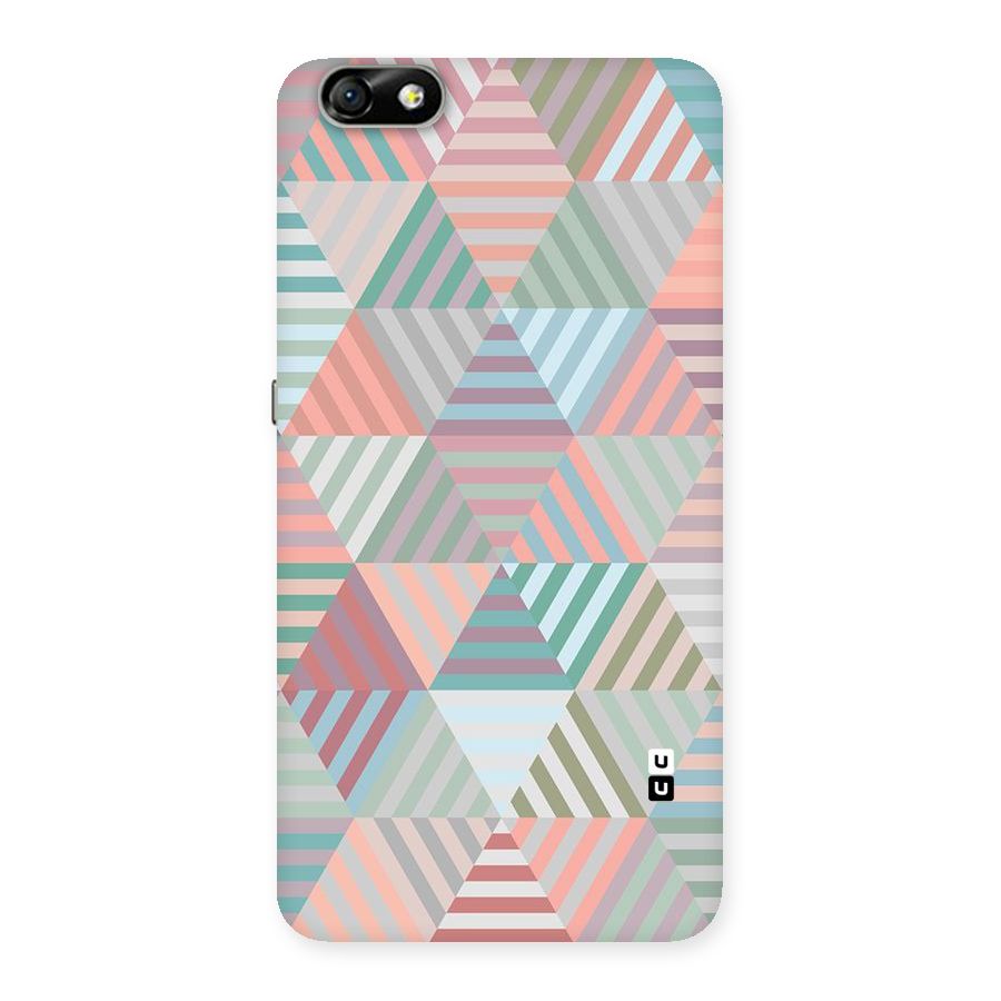 Abstract Triangle Lines Back Case for Honor 4X