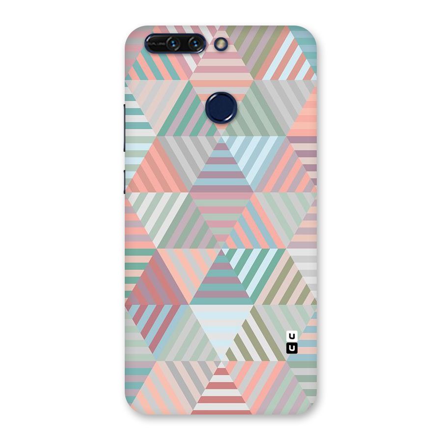 Abstract Triangle Lines Back Case for Honor 8 Pro
