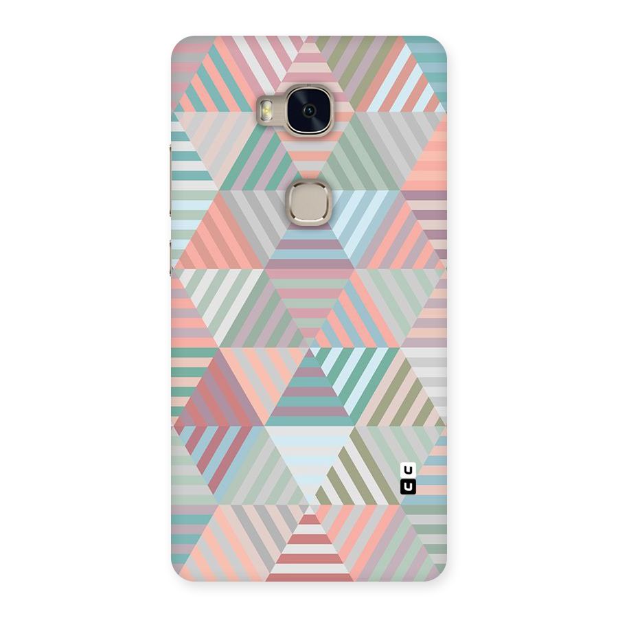 Abstract Triangle Lines Back Case for Huawei Honor 5X