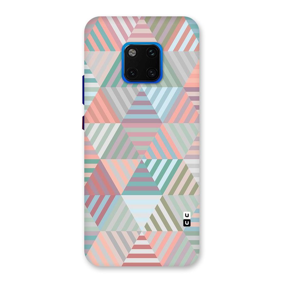 Abstract Triangle Lines Back Case for Huawei Mate 20 Pro