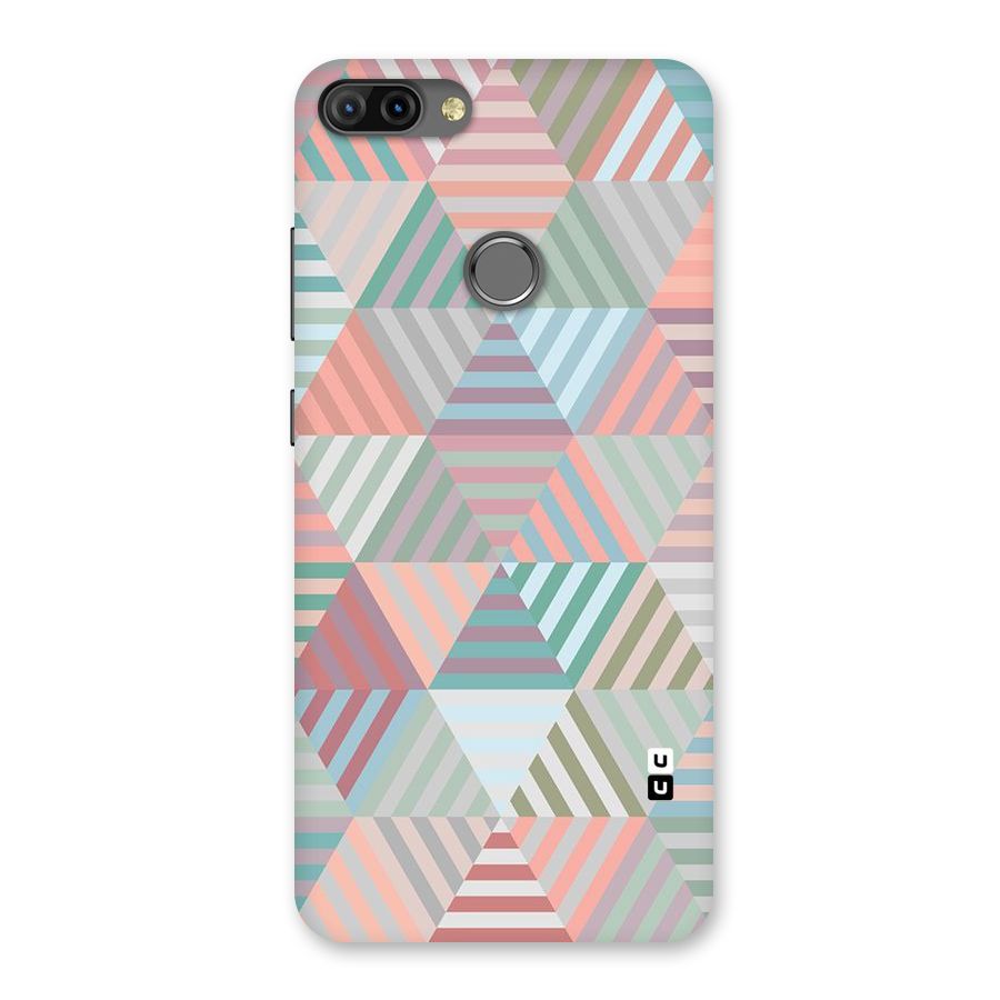Abstract Triangle Lines Back Case for Infinix Hot 6 Pro