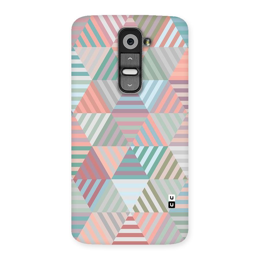 Abstract Triangle Lines Back Case for LG G2