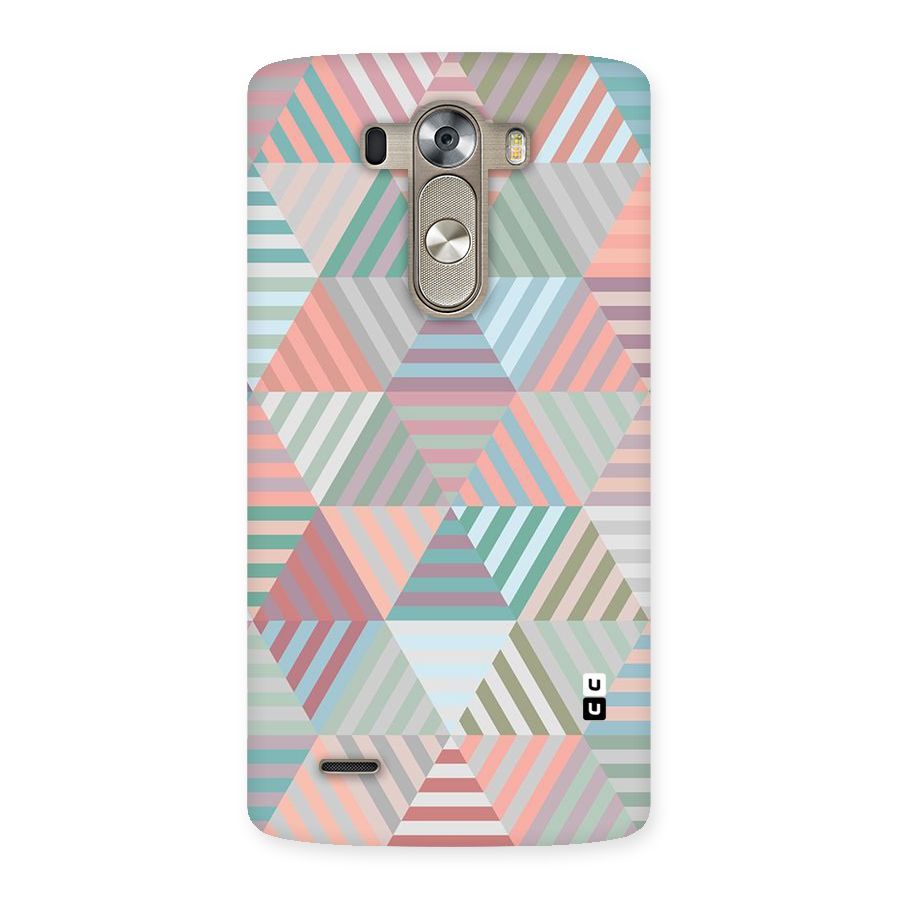 Abstract Triangle Lines Back Case for LG G3