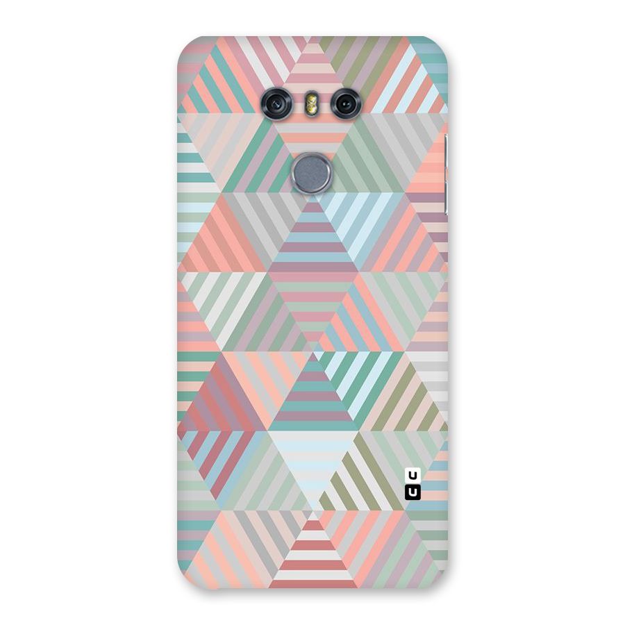 Abstract Triangle Lines Back Case for LG G6